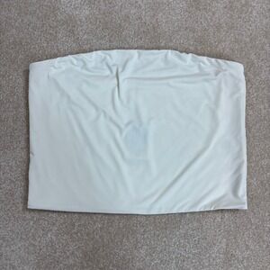 Abound Nordstrom Rack White Sleeveless Tube Top Women's Size L NWT